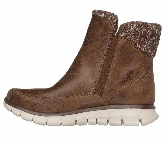 Skechers Synergy 8211 Lovely Collab Brown Women Boots Skechers Synergy 8211 Lovely Collab Brown Women Boots