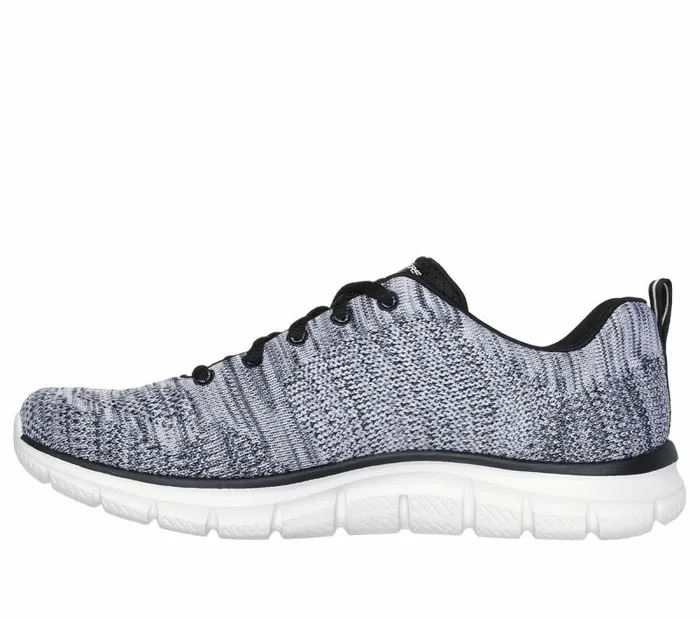 Skechers Track 8211 Daytime Dreamer White Black Women Athletic Sneakers Skechers Track 8211 Daytime Dreamer White Black Women Athletic Sneakers
