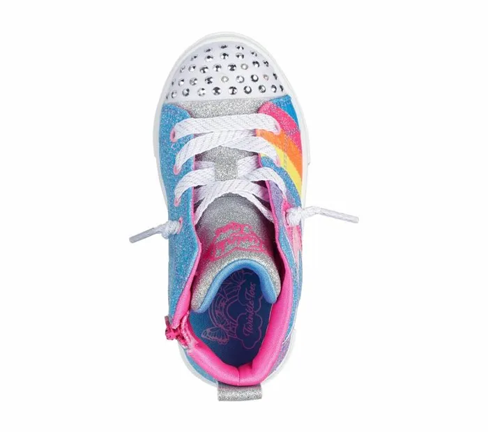 Skechers Twinkle Toes Twinkle Sparks 8211 Heart Pop Multi Kids Athletic Shoes and Sneakers Skechers Twinkle Toes Twinkle Sparks 8211 Heart Pop Multi Kids Athletic Shoes and Sneakers