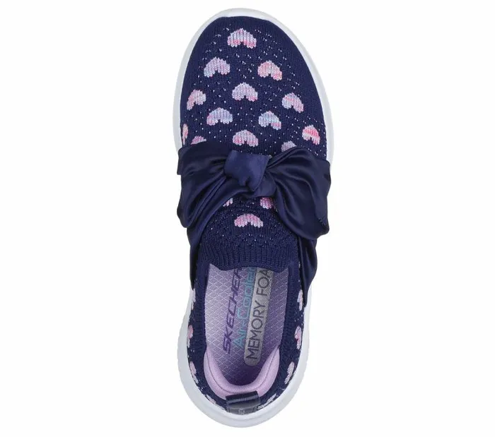 Skechers Ultra Flex 308211 Love Quilt Navy Multi Kids Slipons Skechers Ultra Flex 308211 Love Quilt Navy Multi Kids Slipons