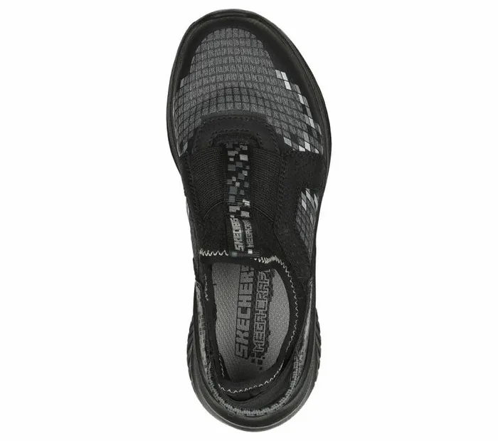 Skechers Ultra Flex 308211 Triple Pointz Black Charcoal Kids Athletic Shoes and Sneakers Skechers Ultra Flex 308211 Triple Pointz Black Charcoal Kids Athletic Shoes and Sneakers