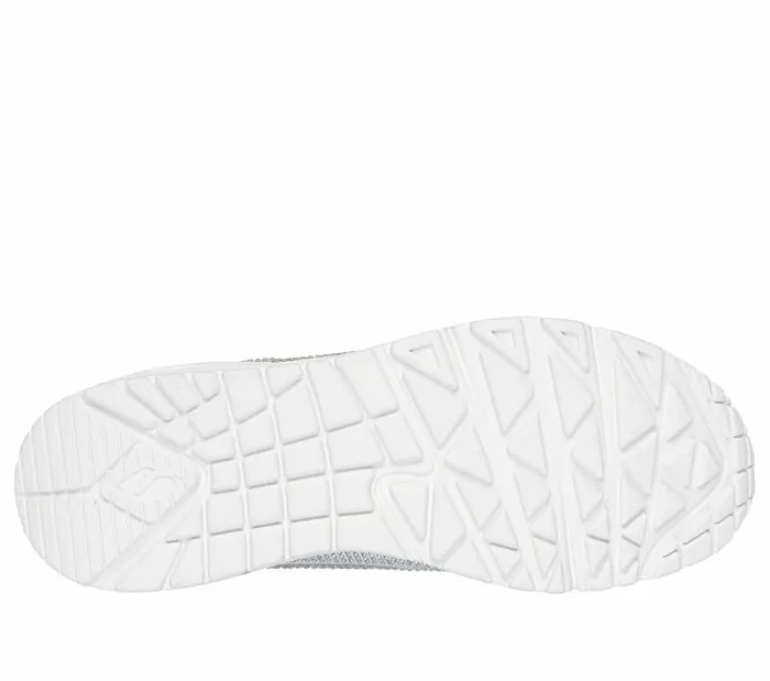 Skechers Uno 8211 Disco Rave White Women Casual Sneakers