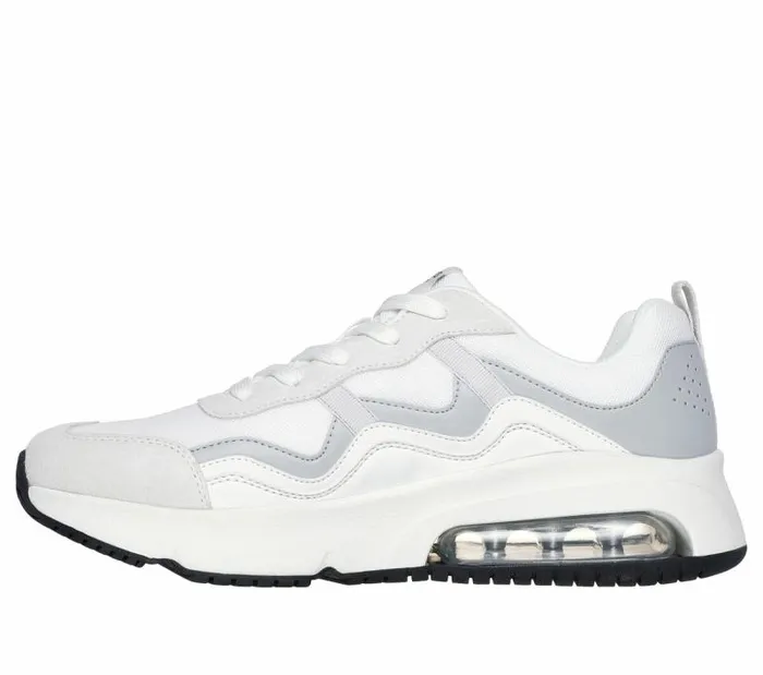 Skechers Uno Evolve 8211 Next Air Wave White Gray Men Athletic Sneakers