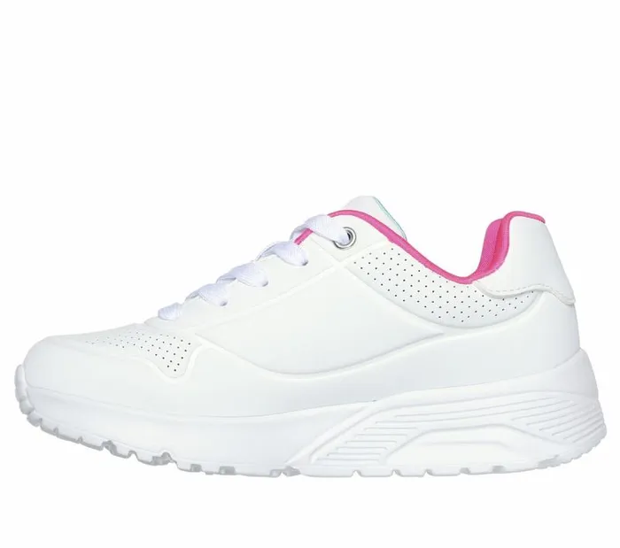 Skechers Uno Lite 8211 My Drip White Multi Kids Athletic Shoes and Sneakers