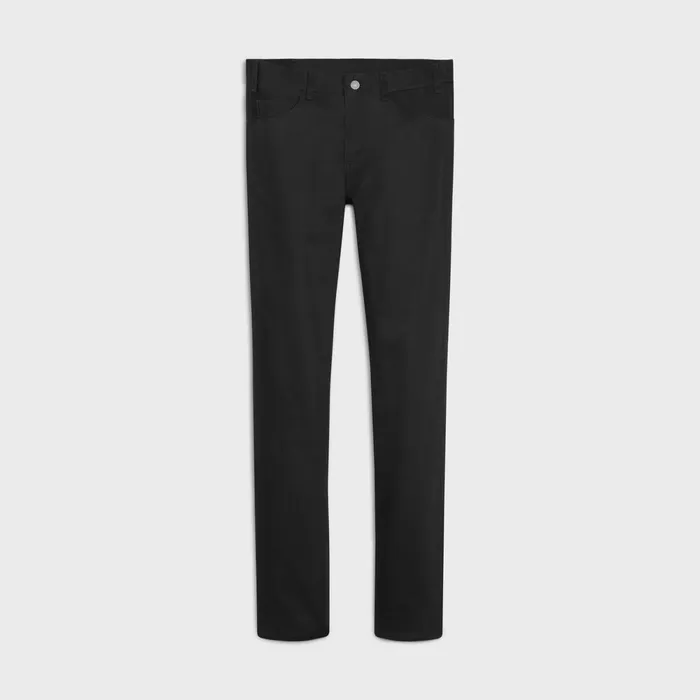 Skinny Jeans In Black Denim Pure Black F Men CELINE DENIM