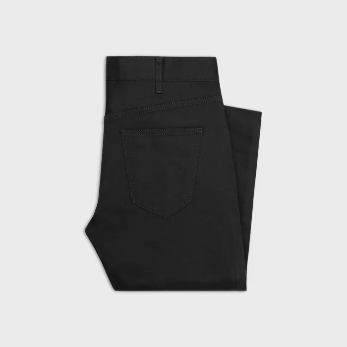 Skinny Jeans In Black Denim Pure Black F Men CELINE DENIM