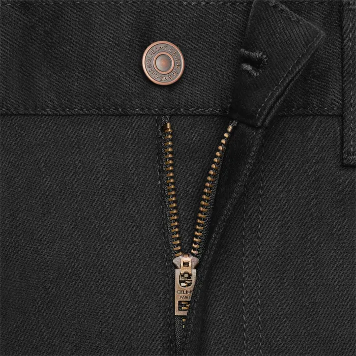 Skinny Jeans In Black Denim Pure Black F Men CELINE DENIM