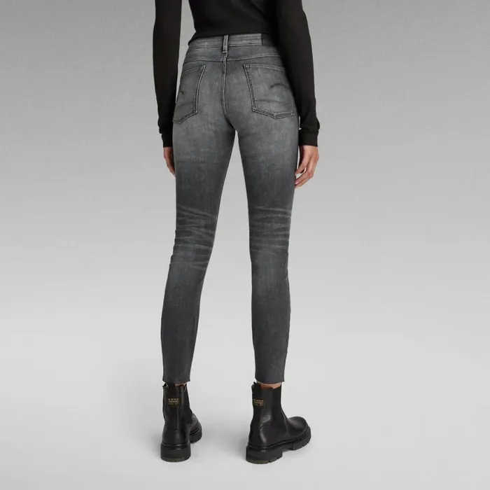 Skinny Women GStar RAW 3301 Mid Skinny Ankle Jeans Vintage Basalt
