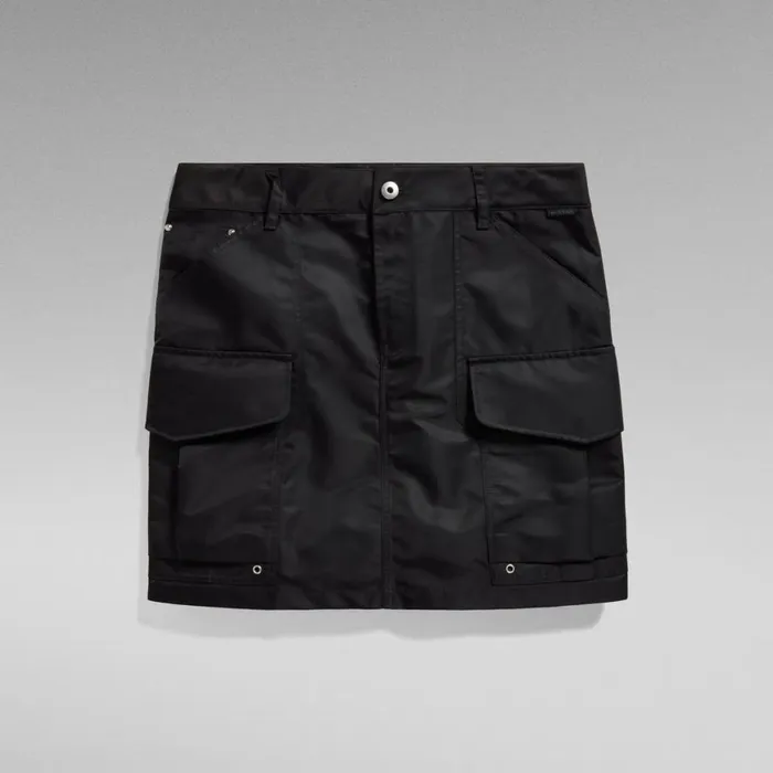 Skirts Women GStar RAW Cargo Mini Skirt Dark Black