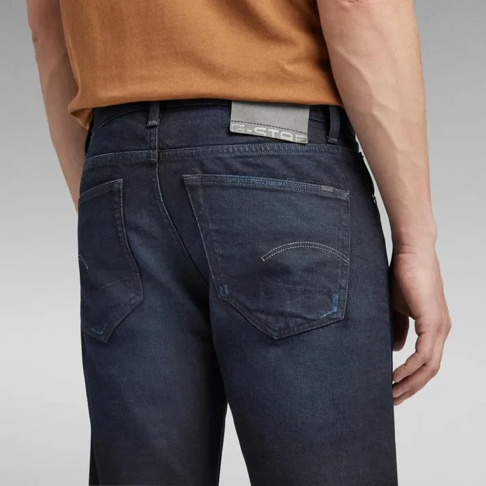 Slim Men GStar RAW 3301 Slim Jeans Worn In Naval Blue Cobler