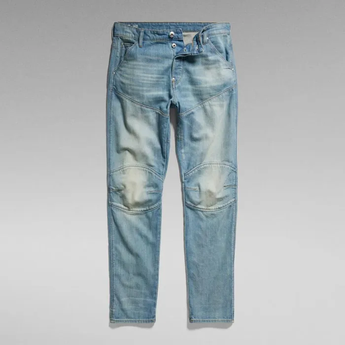 Slim Men GStar RAW 5620 3D Slim Jeans Sun Faded Cyan