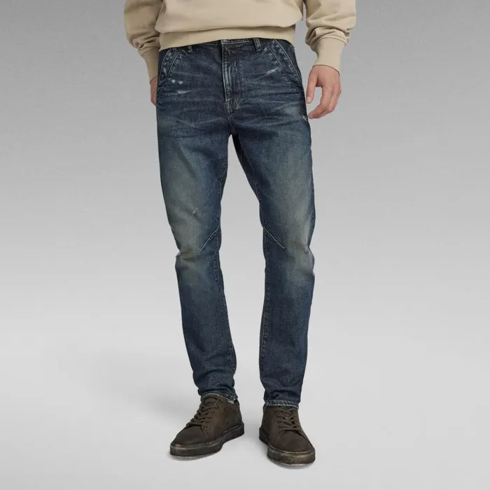 Slim Men GStar RAW Premium Kairori 3D Slim Jeans Antique Tennessee Destroyed