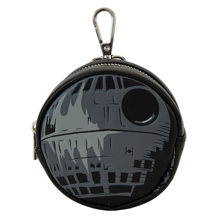 Star Wars Death Star Treat and Disposable Bag Holder Unisex Loungefly Small Accessories Star Wars Death Star Treat and Disposable Bag Holder Unisex Loungefly Small Accessories