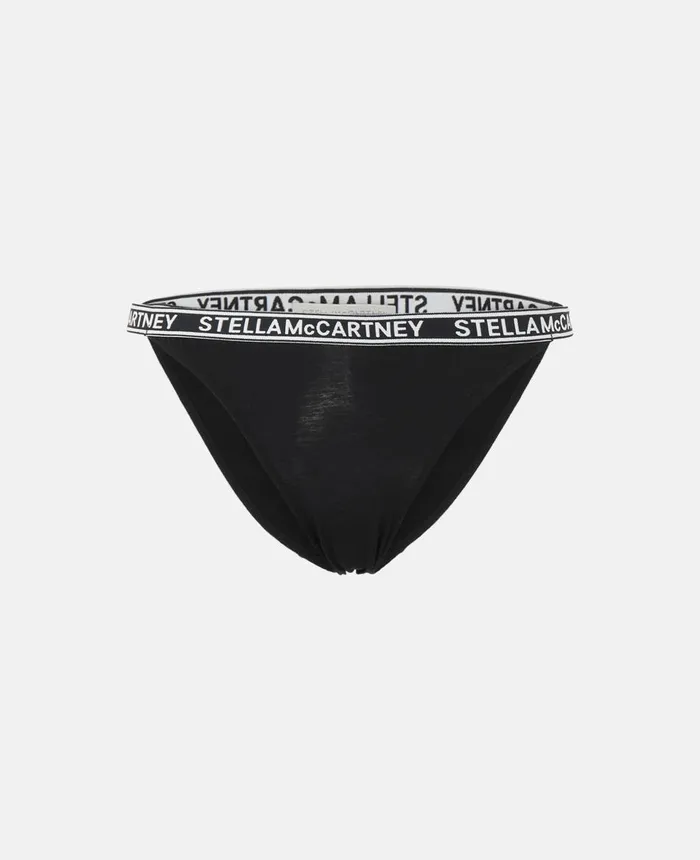 Stella McCartney Ivy Chatting Briefs Black Women Lingerie And Sleepwear