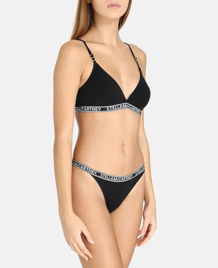 Stella McCartney Ivy Chatting Briefs Black Women Lingerie And Sleepwear
