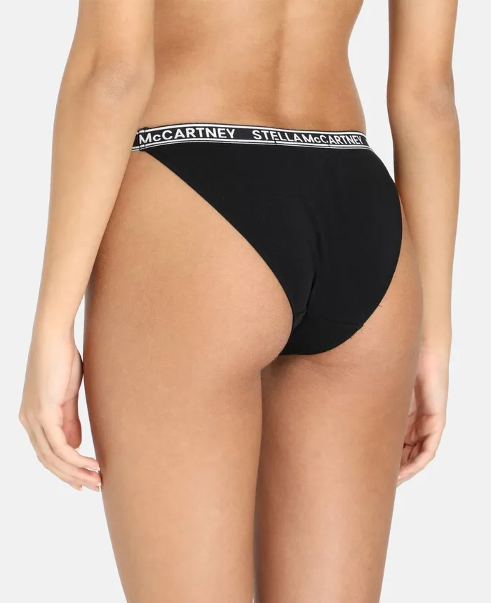 Stella McCartney Ivy Chatting Briefs Black Women Lingerie And Sleepwear
