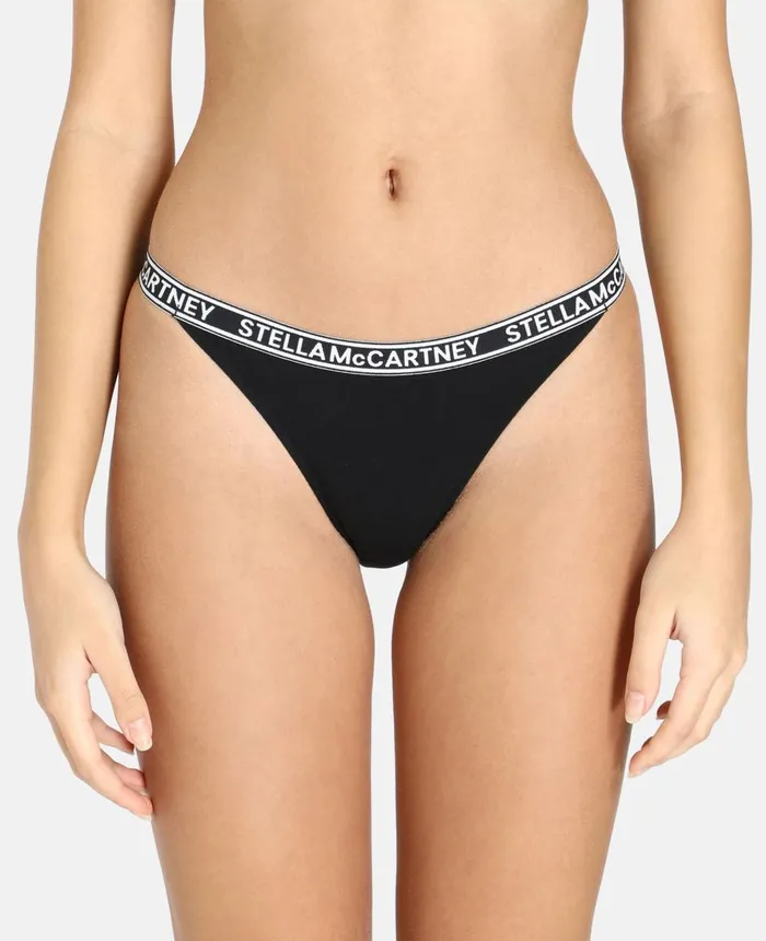 Stella McCartney Ivy Chatting Briefs Black Women Lingerie And Sleepwear