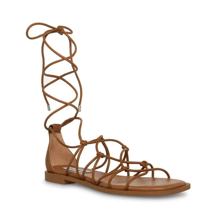 Steve Madden Ainsley Tan Womens Sandals