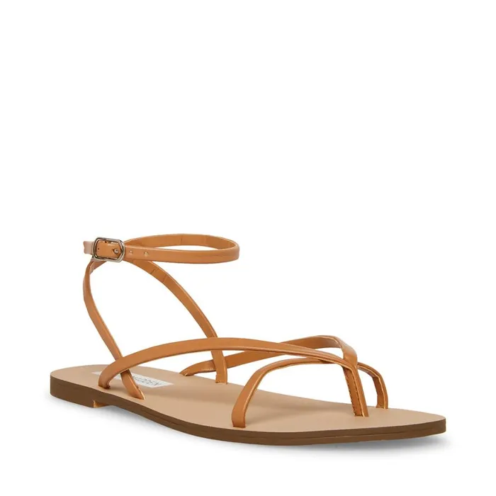 Steve Madden Amuse Tan Womens Sandals