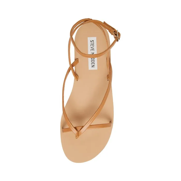 Steve Madden Amuse Tan Womens Sandals
