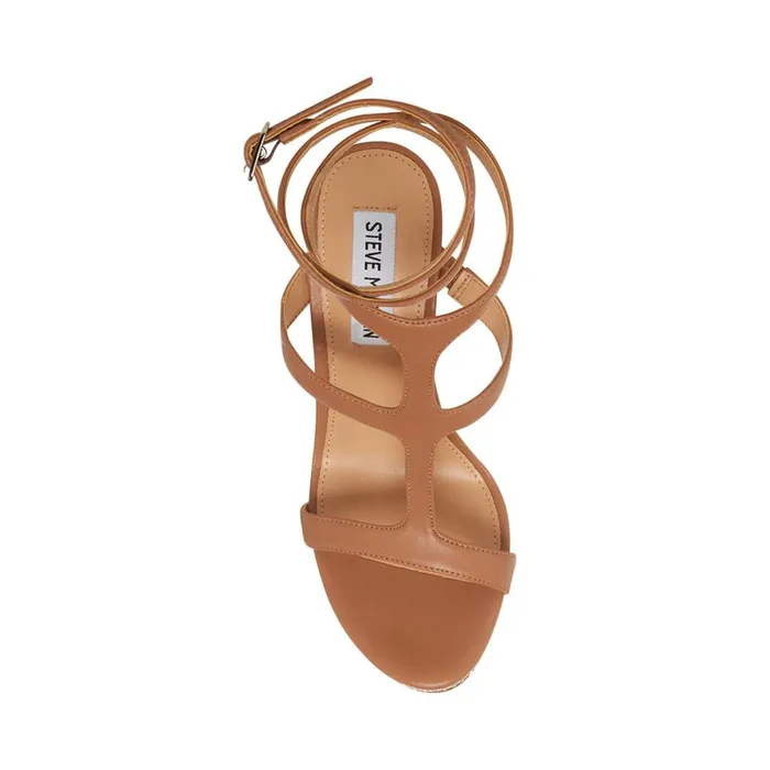 Steve Madden Angel Tan Womens Heels
