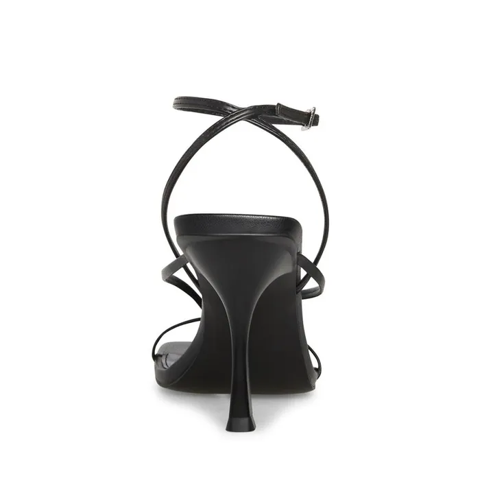 Steve Madden Annie Black Womens Heels