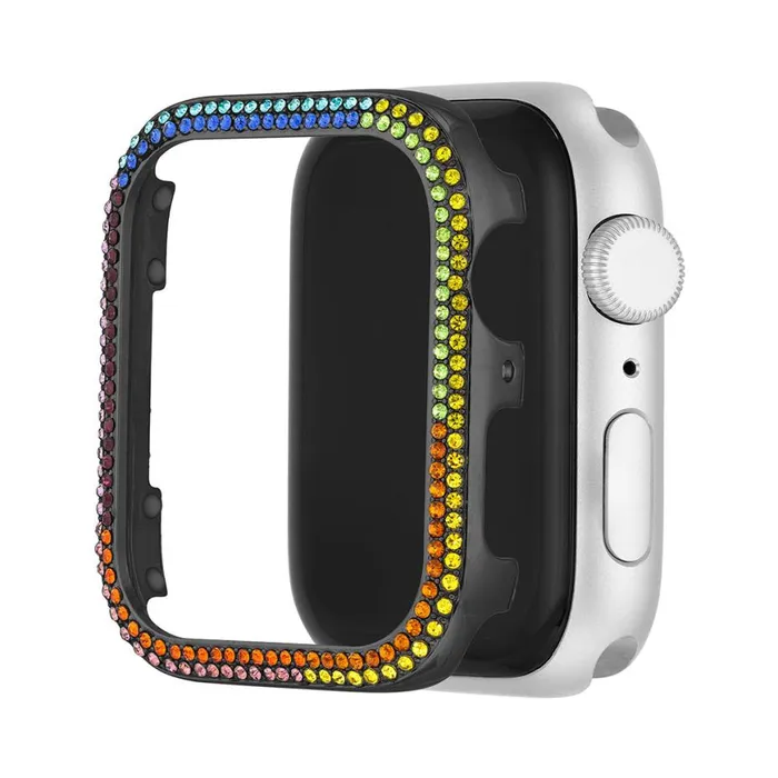 Steve Madden Apple Watch Bumper Gold Multi 3840mm Womens Watches