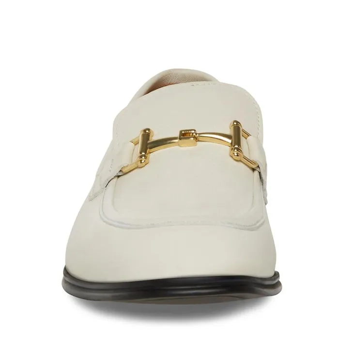 Steve Madden Archee Bone Leather Mens Loafers