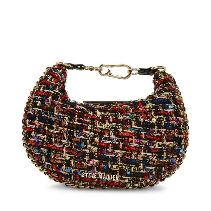 Steve Madden Bbrink Tweed Multi Womens Mini Bags Steve Madden Bbrink Tweed Multi Womens Mini Bags