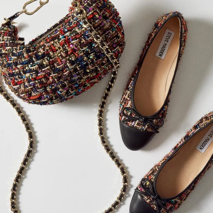 Steve Madden Bbrink Tweed Multi Womens Mini Bags Steve Madden Bbrink Tweed Multi Womens Mini Bags