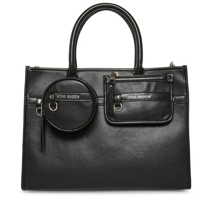Steve Madden Bchord Black Womens Shoulder Bags