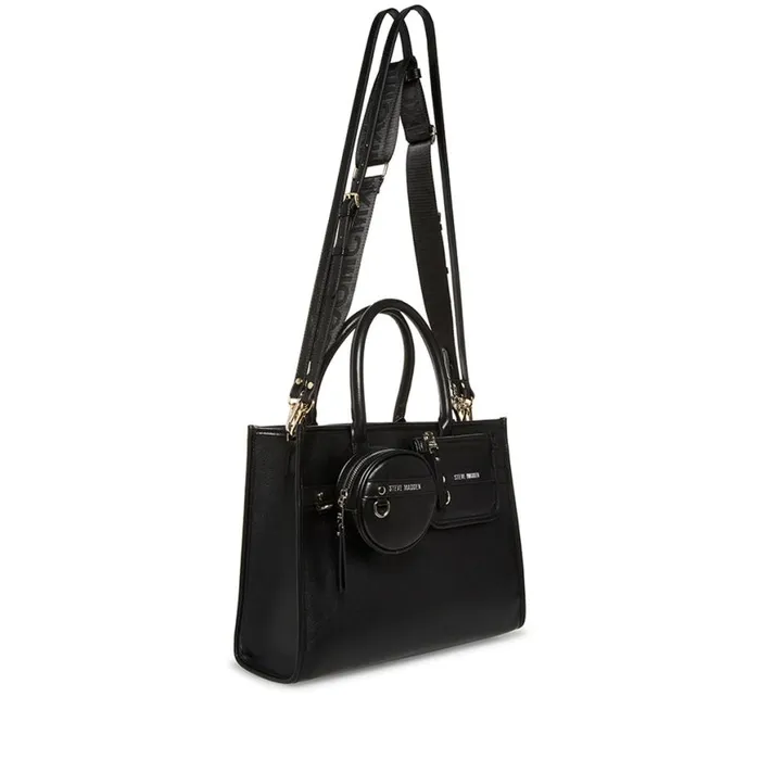 Steve Madden Bchord Black Womens Shoulder Bags