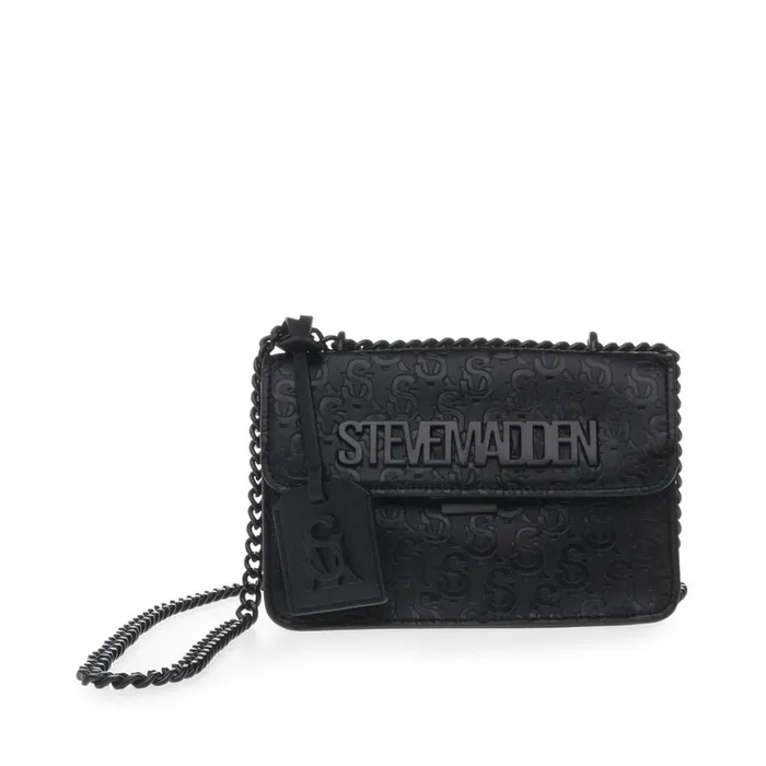 Steve Madden Bcoal BlackBlack Womens Crossbody Bags