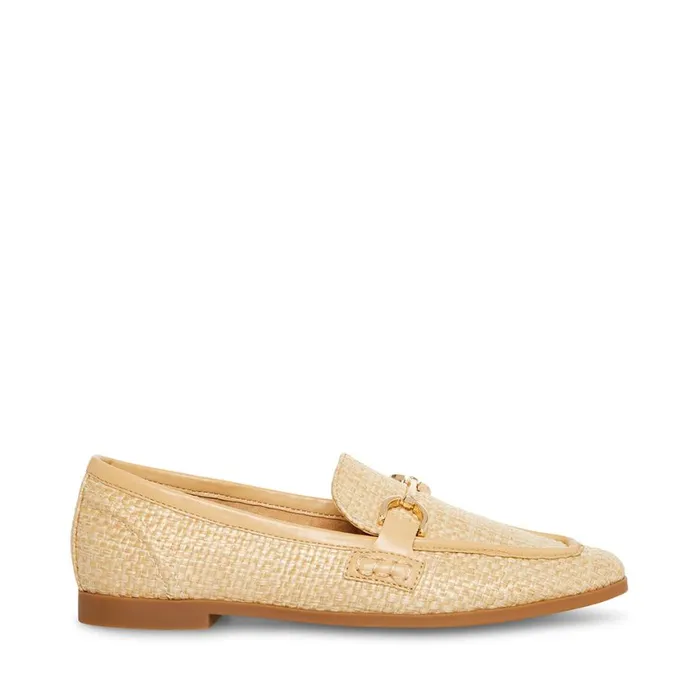 Steve Madden Carrine Raffia Womens Loafers and Flats