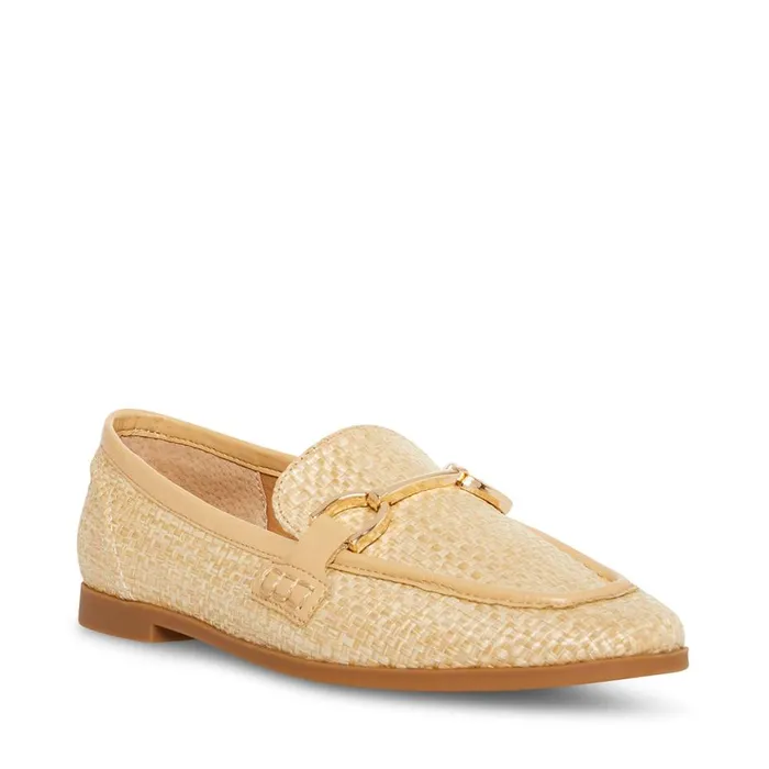 Steve Madden Carrine Raffia Womens Loafers and Flats