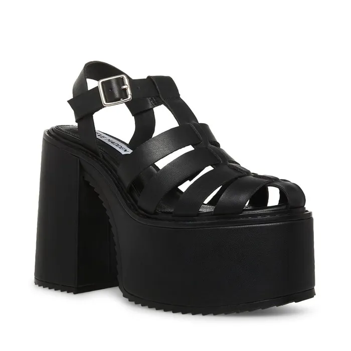 Steve Madden Chant Black Womens Heels