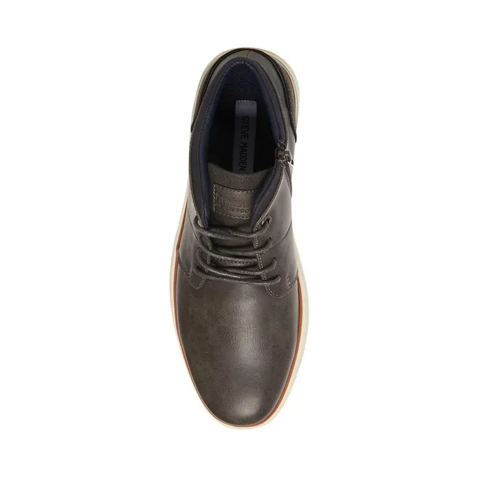 Steve Madden Collier Dark Grey Mens Casual