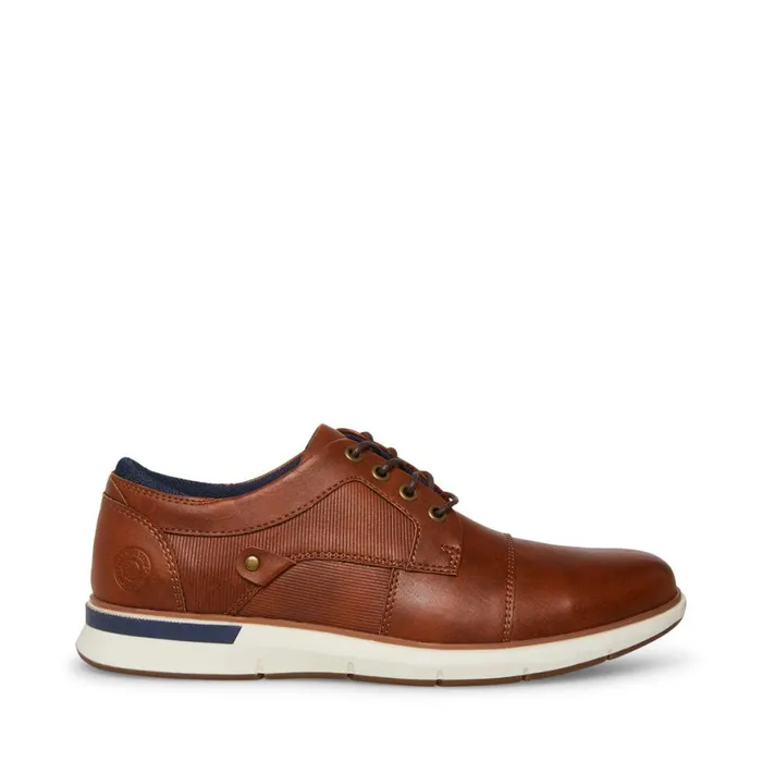 Steve Madden Cutler Cognac Mens Casual