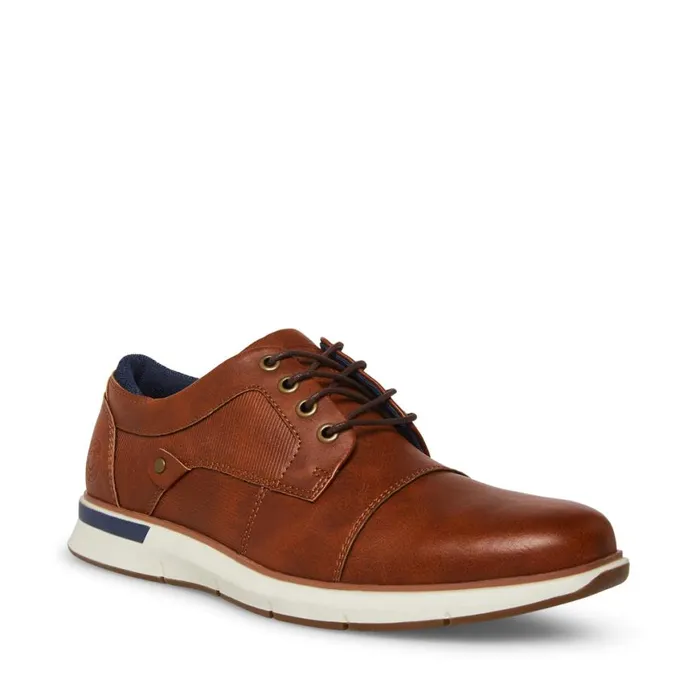 Steve Madden Cutler Cognac Mens Casual Steve Madden Cutler Cognac Mens Casual