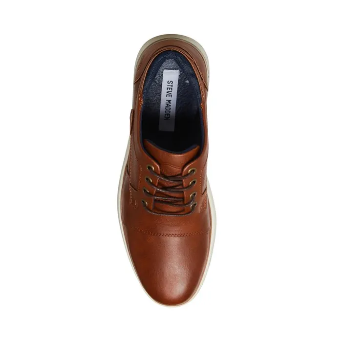 Steve Madden Cutler Cognac Mens Casual Steve Madden Cutler Cognac Mens Casual