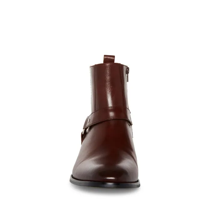 Steve Madden Dash Brown Leather Mens Boots Steve Madden Dash Brown Leather Mens Boots