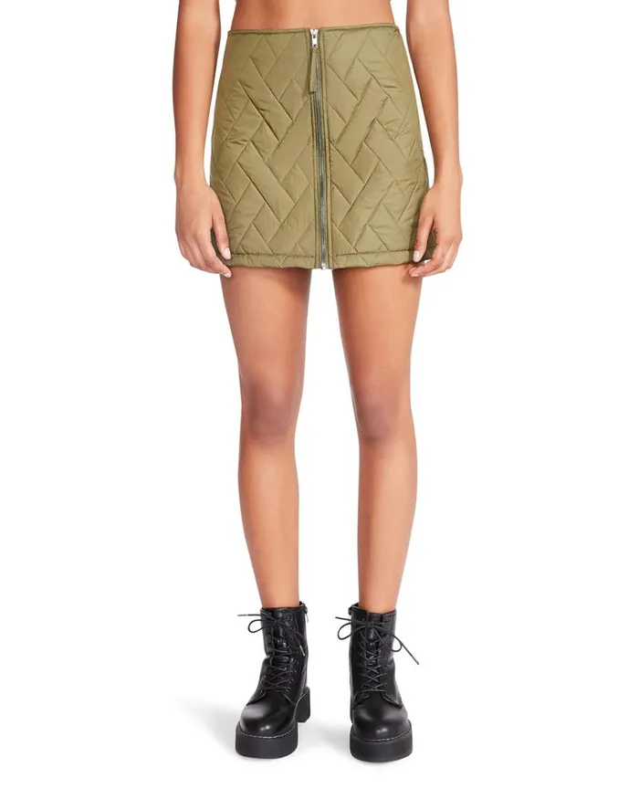 Steve Madden Emerson Skirt Olive Womens Bottoms