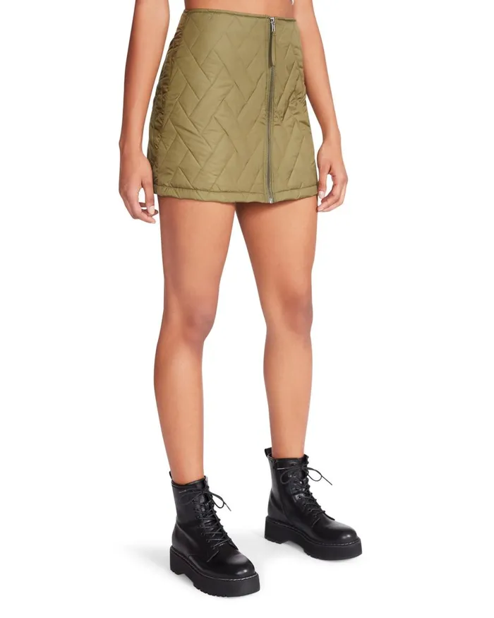 Steve Madden Emerson Skirt Olive Womens Bottoms