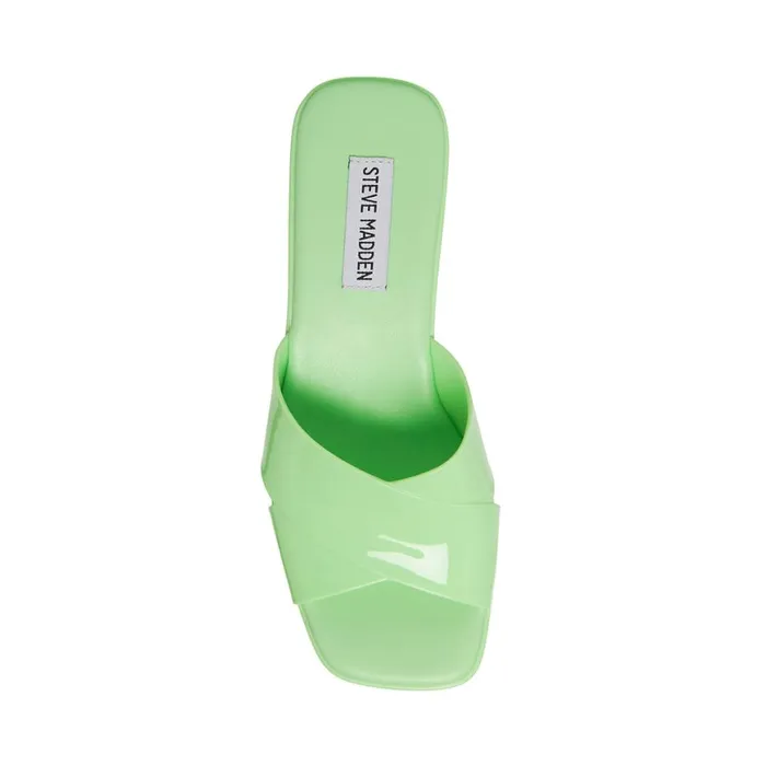 Steve Madden Harley Green Womens Sandals