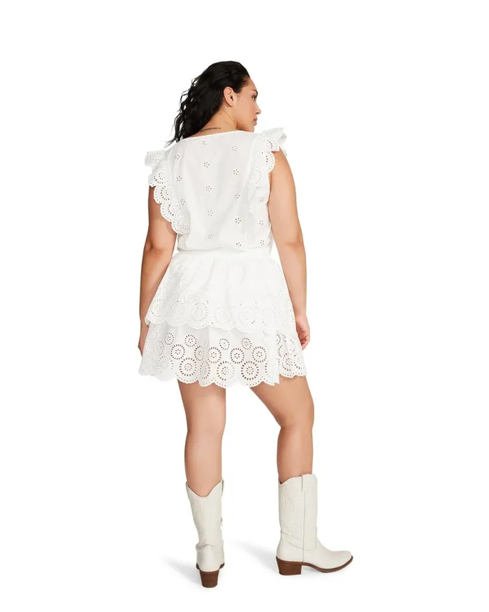 Steve Madden Jayda Dress White Womens Dresses