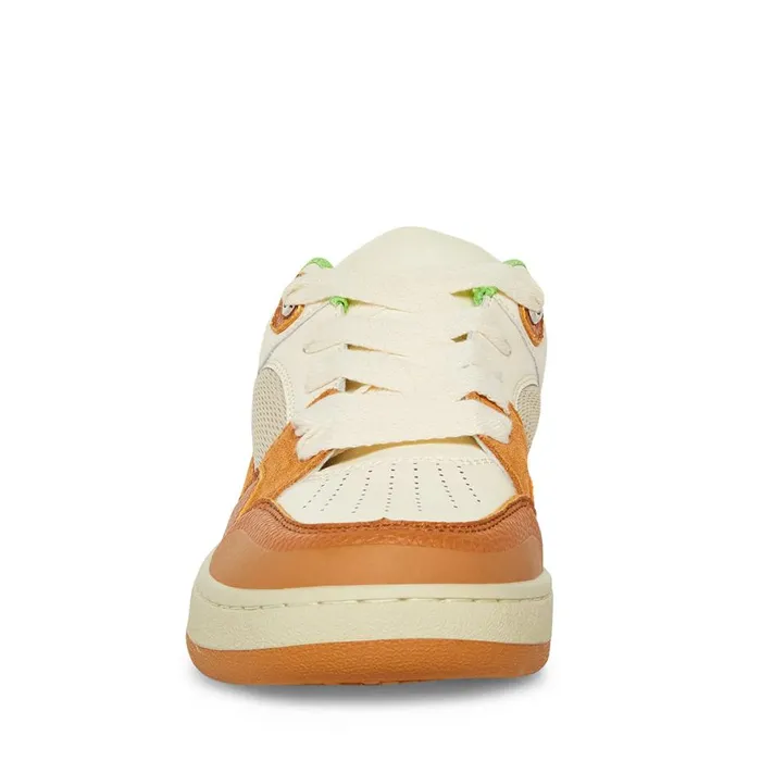 Steve Madden Jayme Tan Leather Mens Sneakers Steve Madden Jayme Tan Leather Mens Sneakers