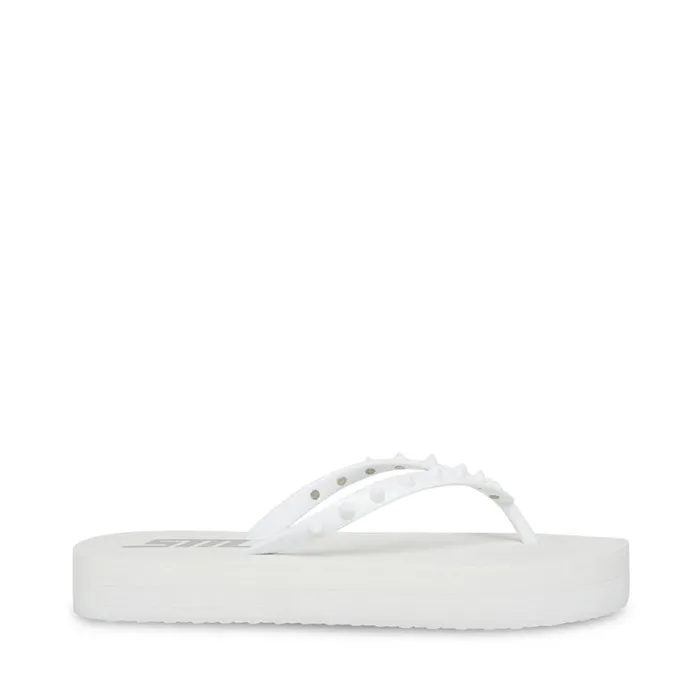 Steve Madden Lumi White Womens Sandals