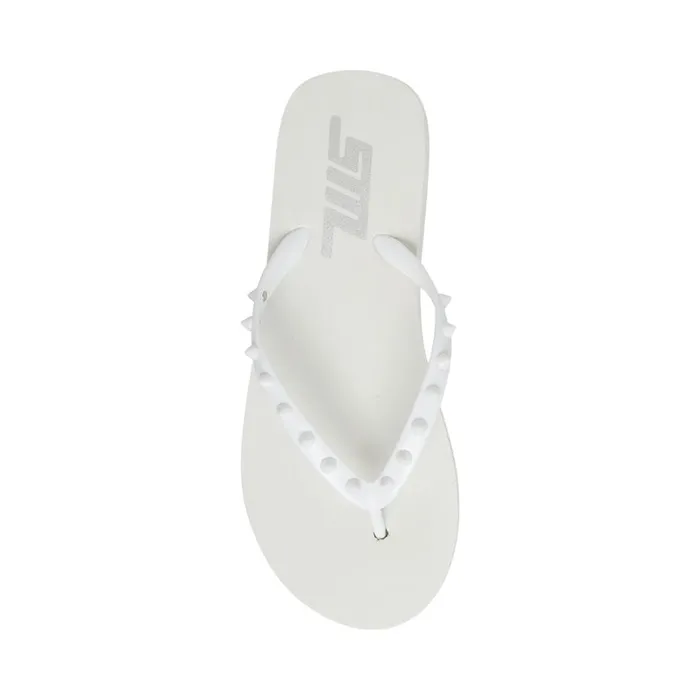 Steve Madden Lumi White Womens Sandals