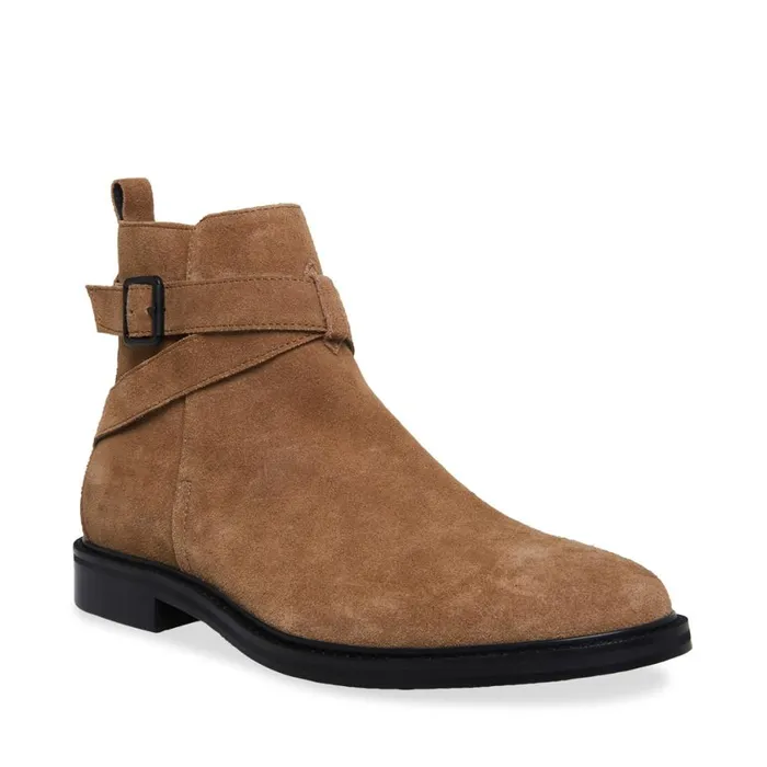 Steve Madden Matthew Taupe Suede Mens Boots Steve Madden Matthew Taupe Suede Mens Boots