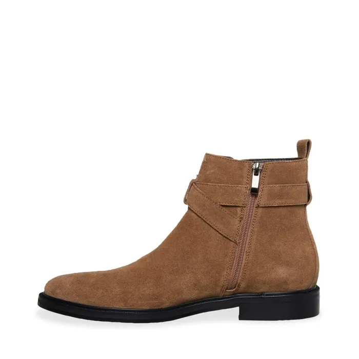 Steve Madden Matthew Taupe Suede Mens Boots Steve Madden Matthew Taupe Suede Mens Boots